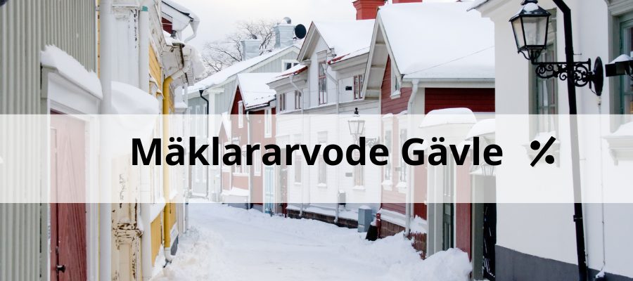Mäklararvode gävle
