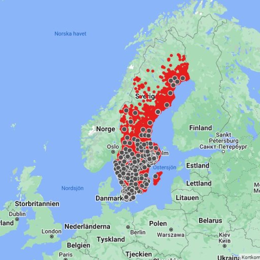 Fastighetsbyråns kontor runt om i landet